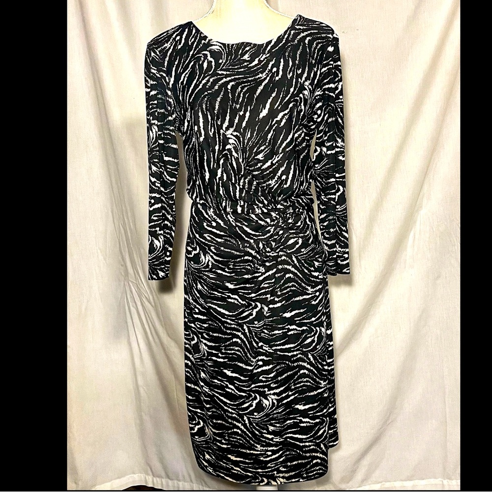 Kenneth Cole Midi Long sleeve dress Size Large